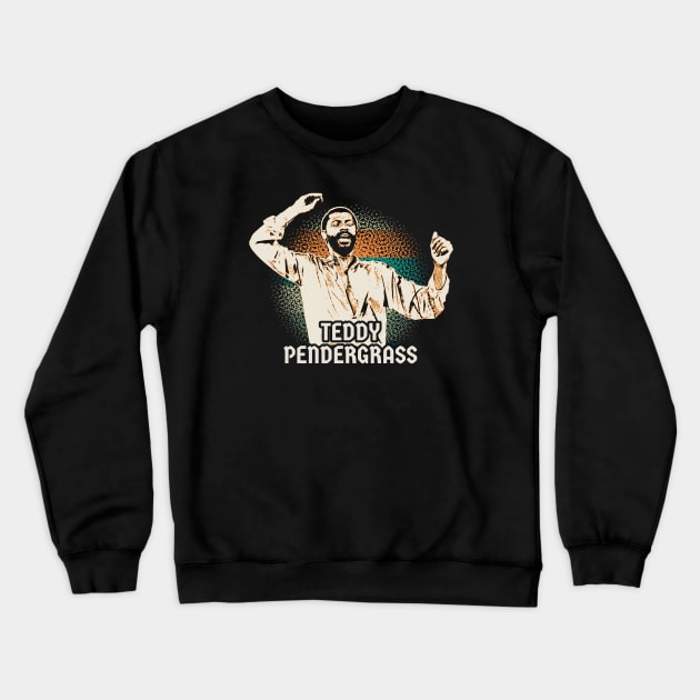 teddy pendergrass // vintage - retro Crewneck Sweatshirt by HANASUISI